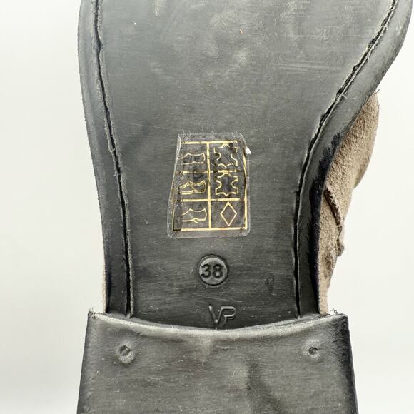 Miz Mooz Womens Camile Booties EU 38 US 7.5-8 Grey Suede EUC - Picture 12 of 15